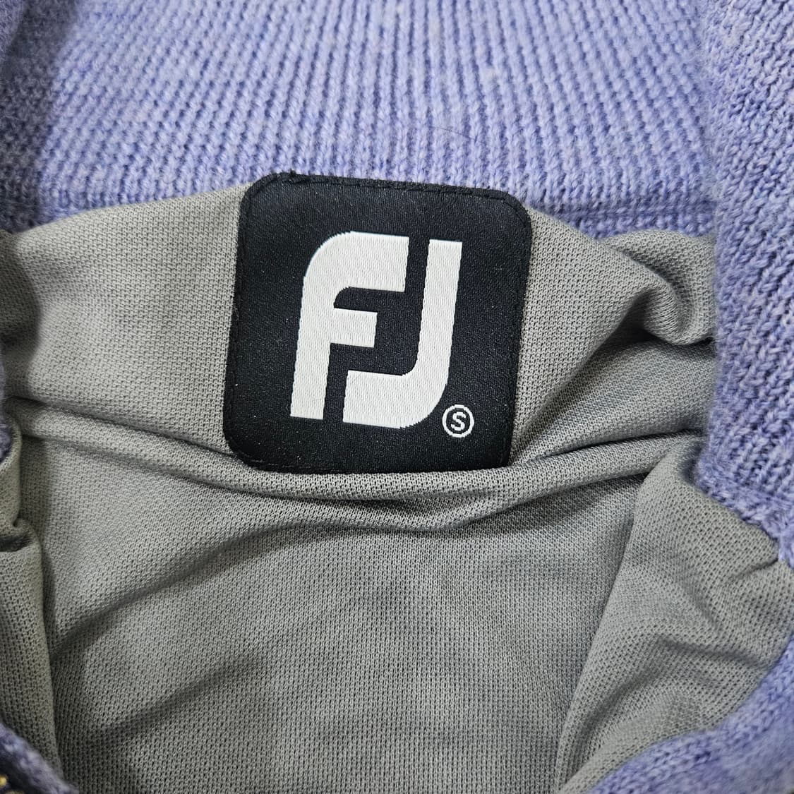 S 풋조이 여성 반집업 울 니트 0401Y 상품이미지3