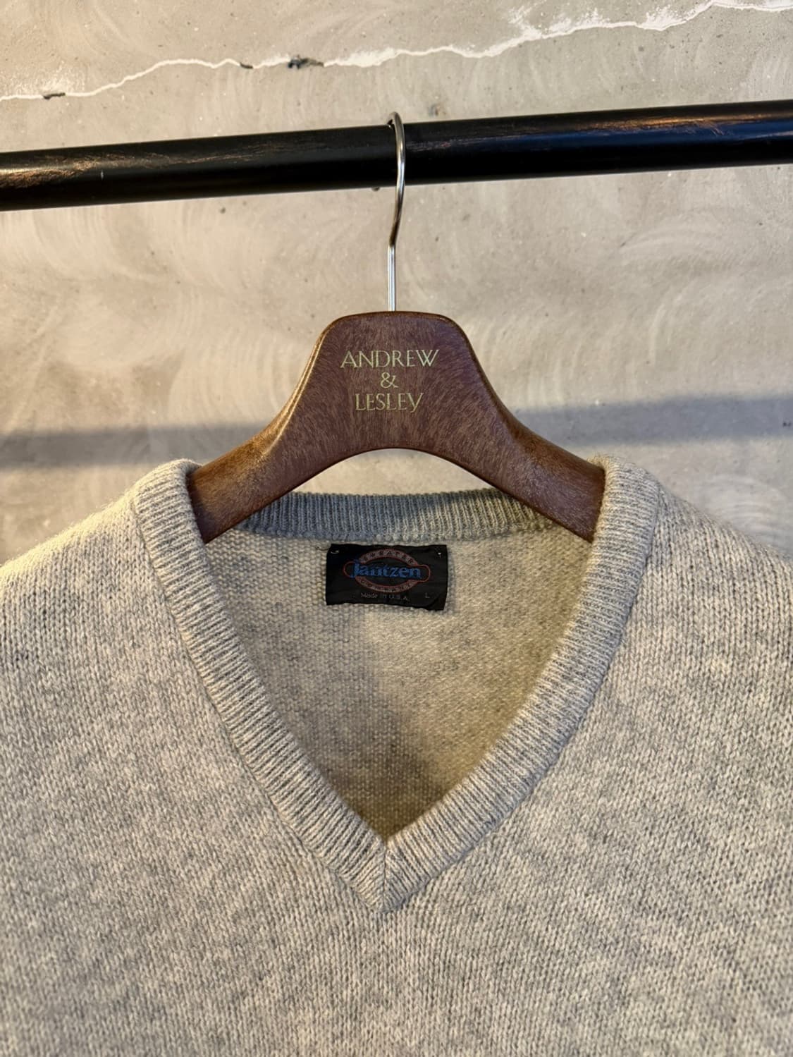 Jantzen 램스울 니트 100 상품이미지3