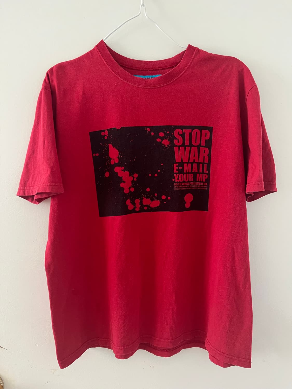 캐서린 햄넷 Katharine Hamnett STOP WAR 티셔츠 상품이미지1