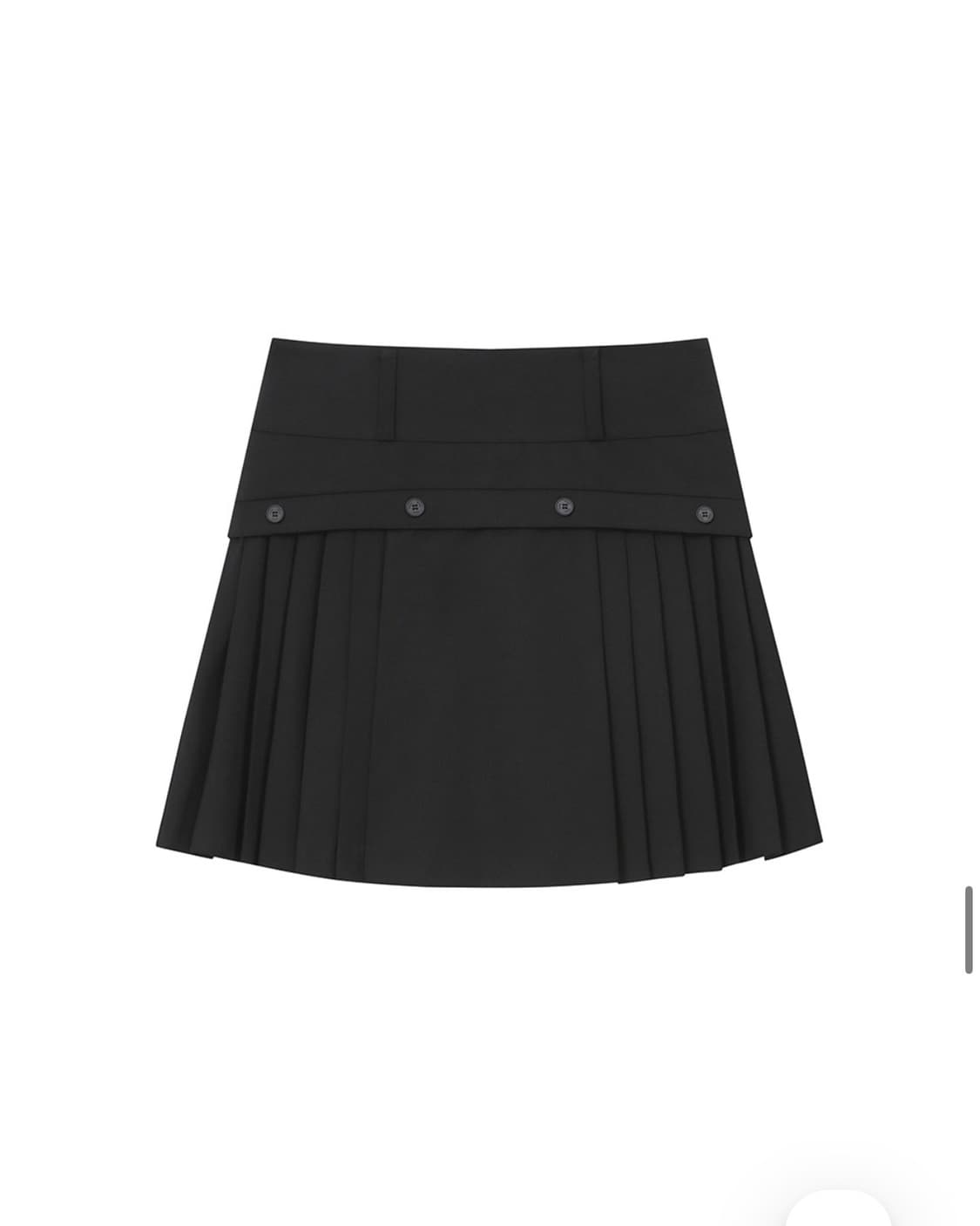미세키서울 미디 스커트 Side pleats line midi skirt 상품이미지2
