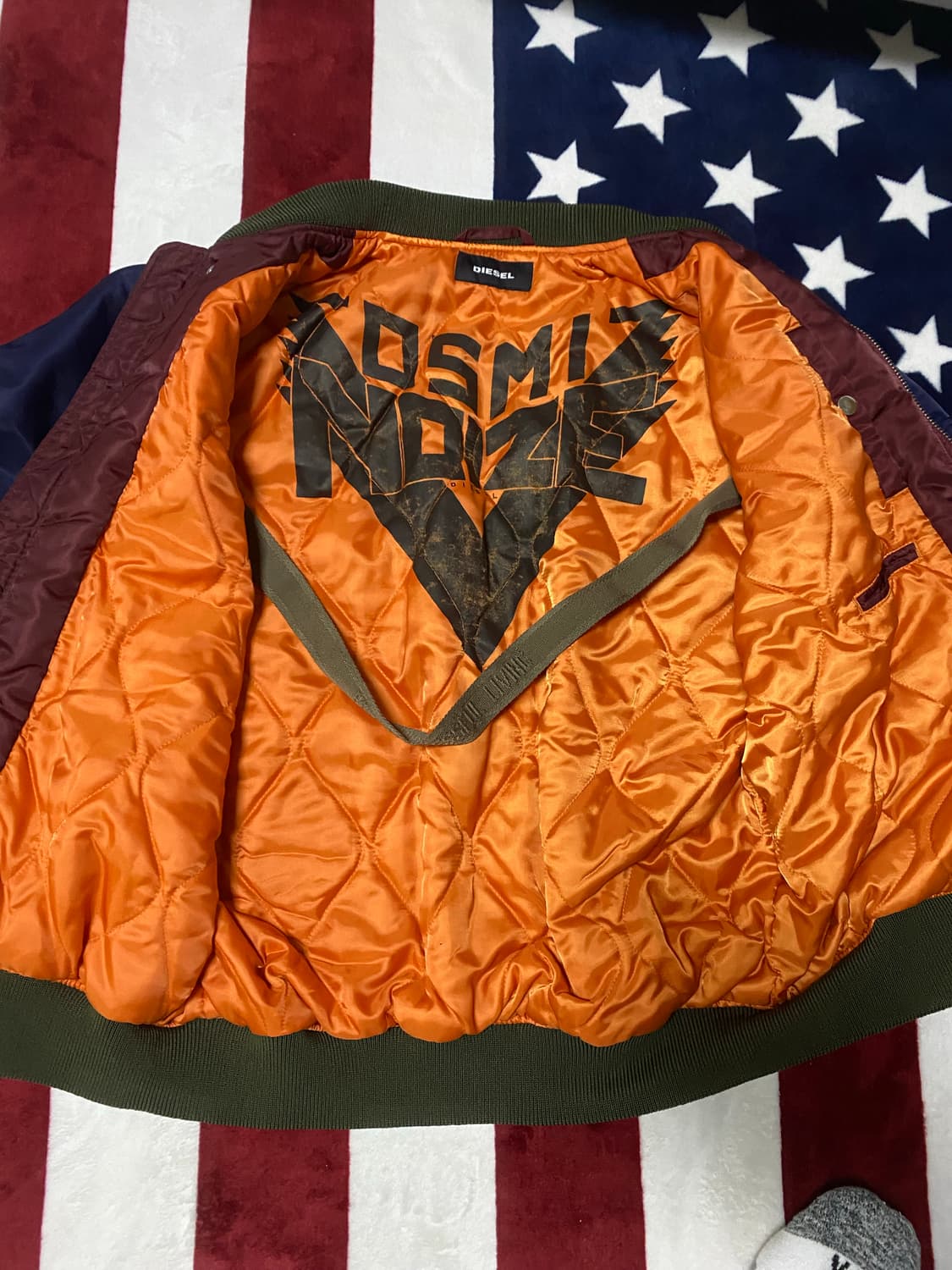 디젤 MA-1 양면 항공자켓 상품이미지3