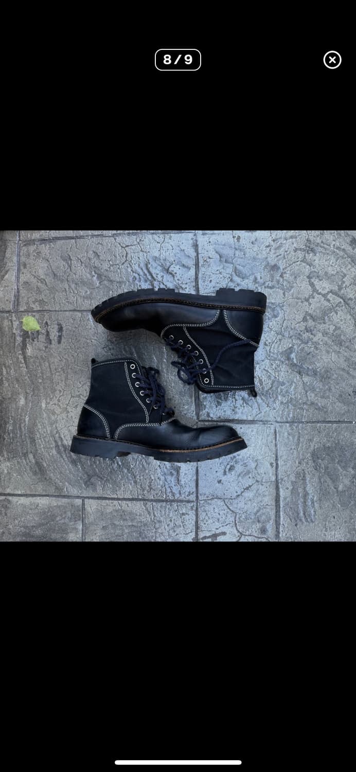 꼼데가르송 옴므 스티치 이중 도킹 부츠 상품이미지8