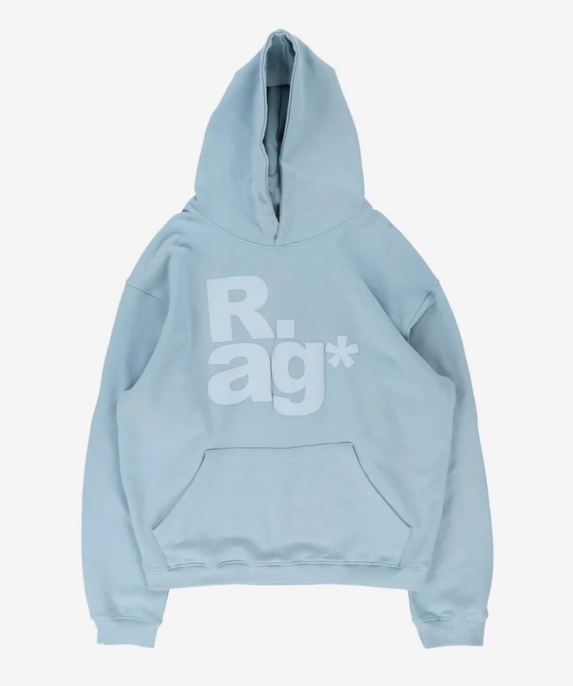 더콜디스트모먼트 TCM rag hoodie sky blue 후드티 상품이미지1