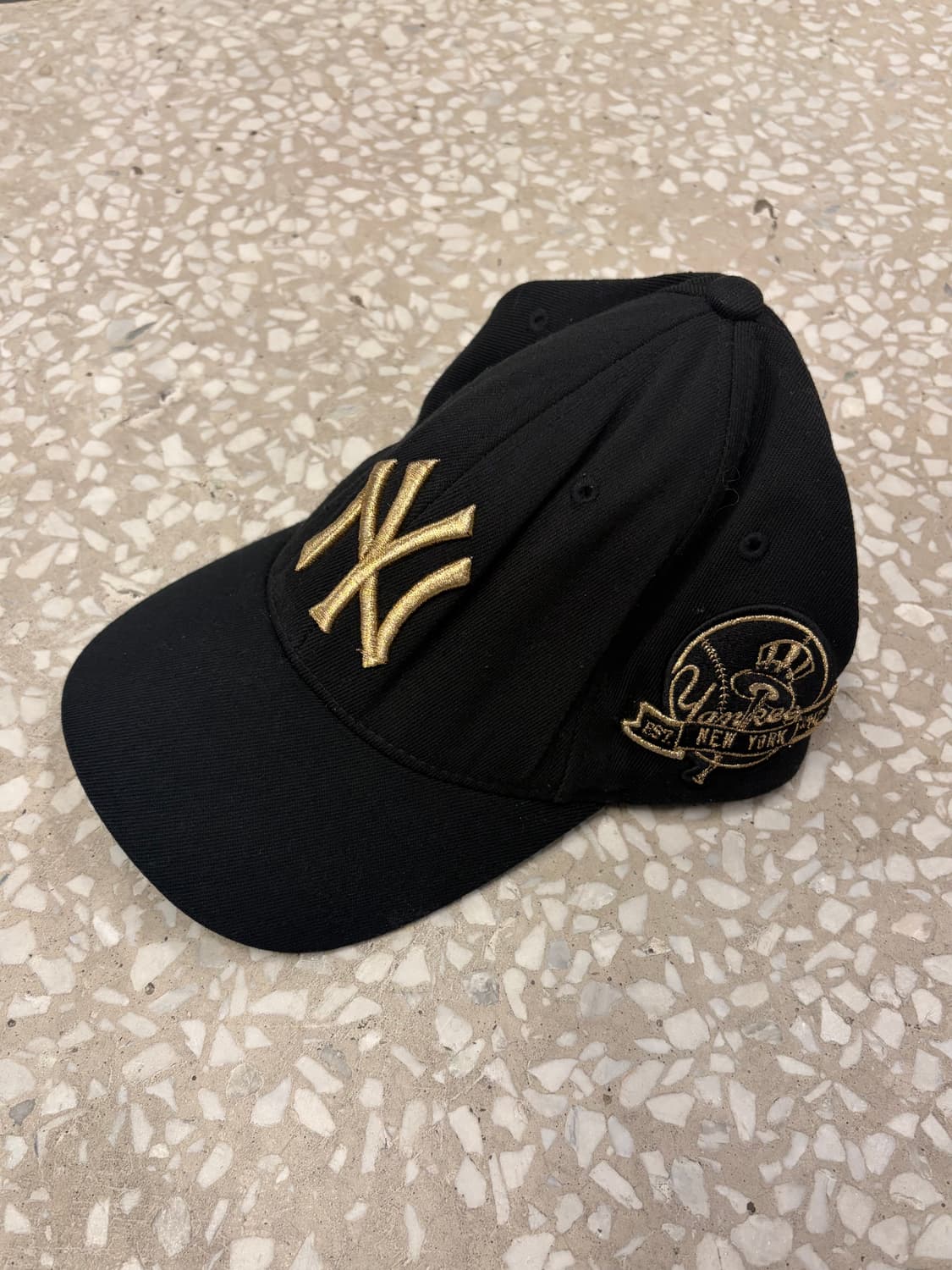 MLB New York Yankees Black Cap  상품이미지2