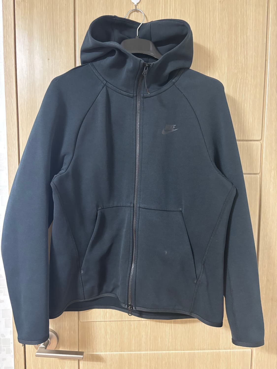 나이키 테크 플리스 후드집업 블랙 상품이미지1