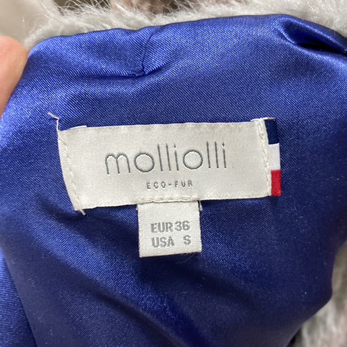 몰리올리 여성 퍼베스트 베스트자켓 S  상품이미지4