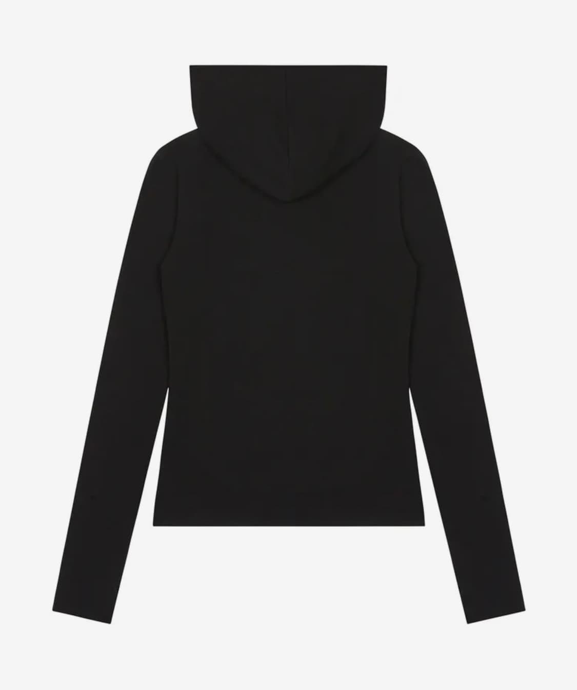 [러브이즈트루] long hood tee(블랙) 상품이미지2