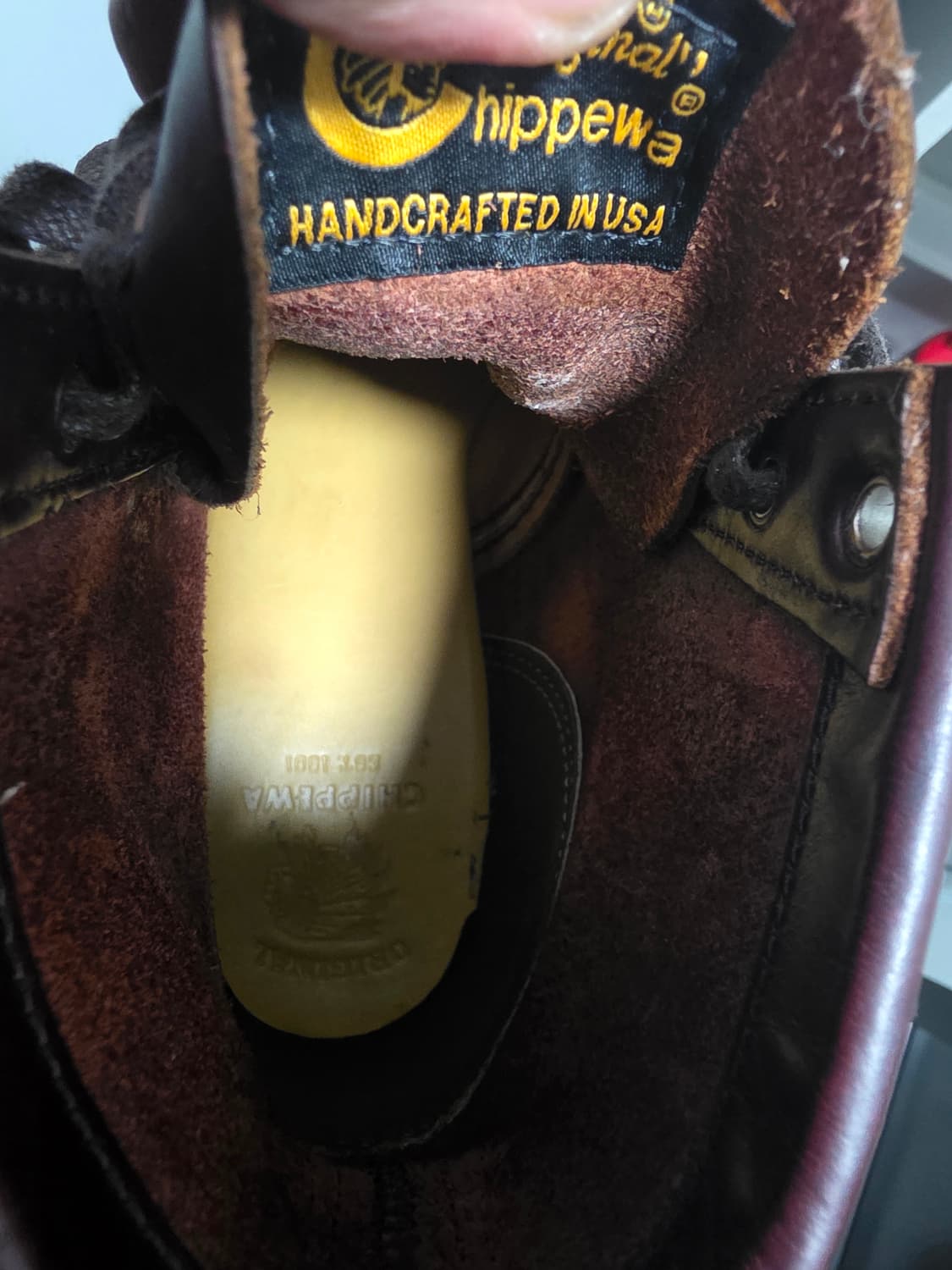 버건디컬러 치페와 목토 판매 상품이미지4