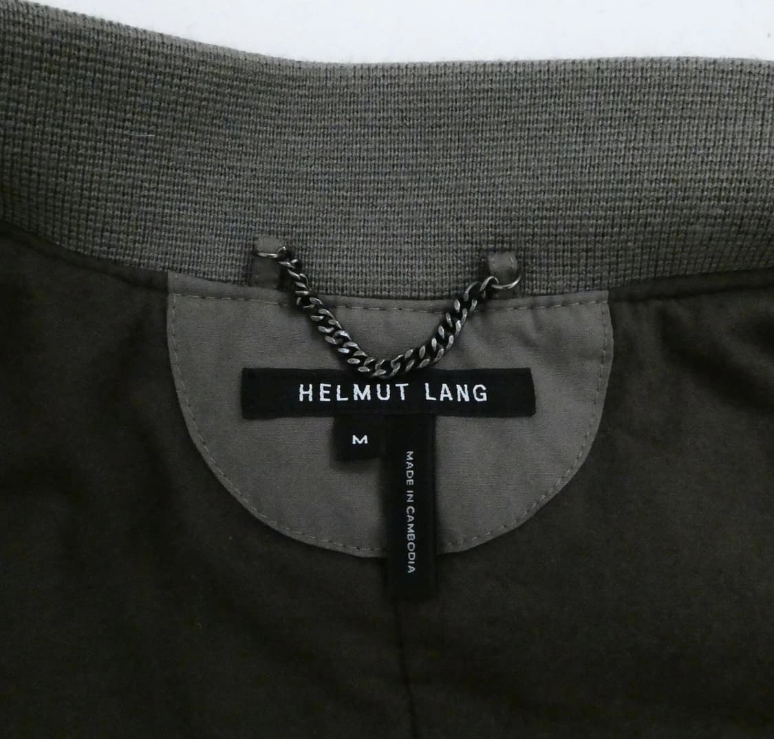 헬무트랭 봄버 자켓 그레이  상품이미지5