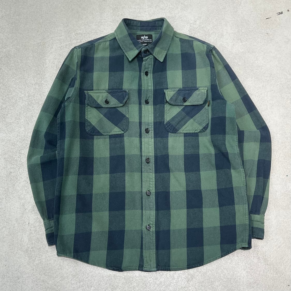 알파인더스트리 체크셔츠 s10578 상품이미지1