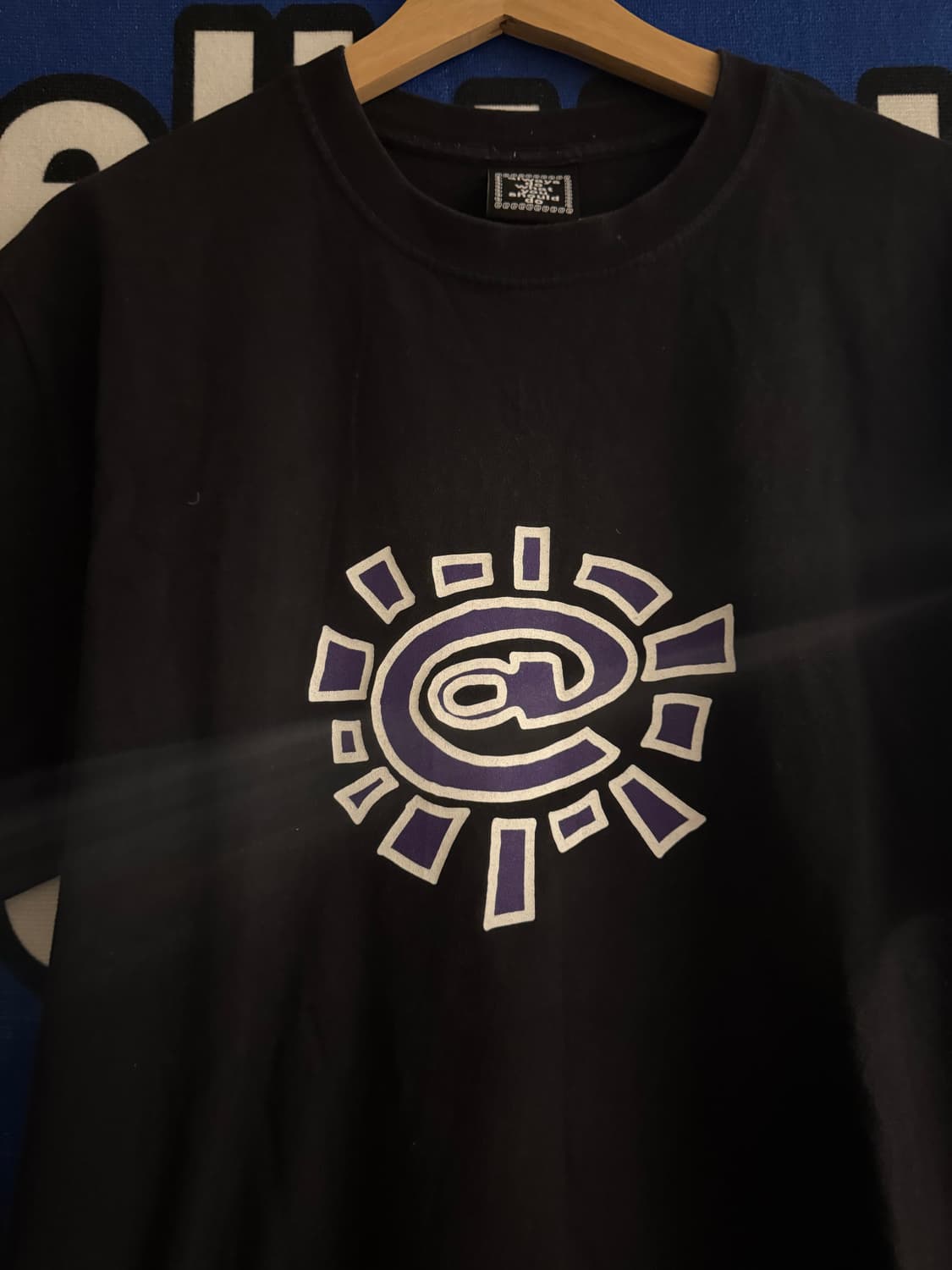 Always 반팔티 블랙 퍼플로고 상품이미지2