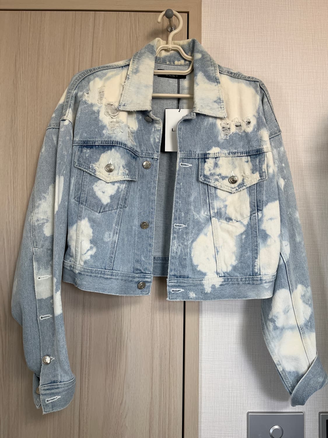 leey 엘이이와이 데님 자켓 상품이미지1