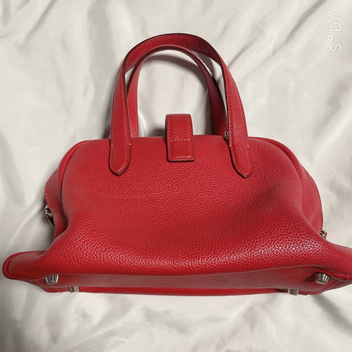 분크 토크 토트백 레드 상품이미지3