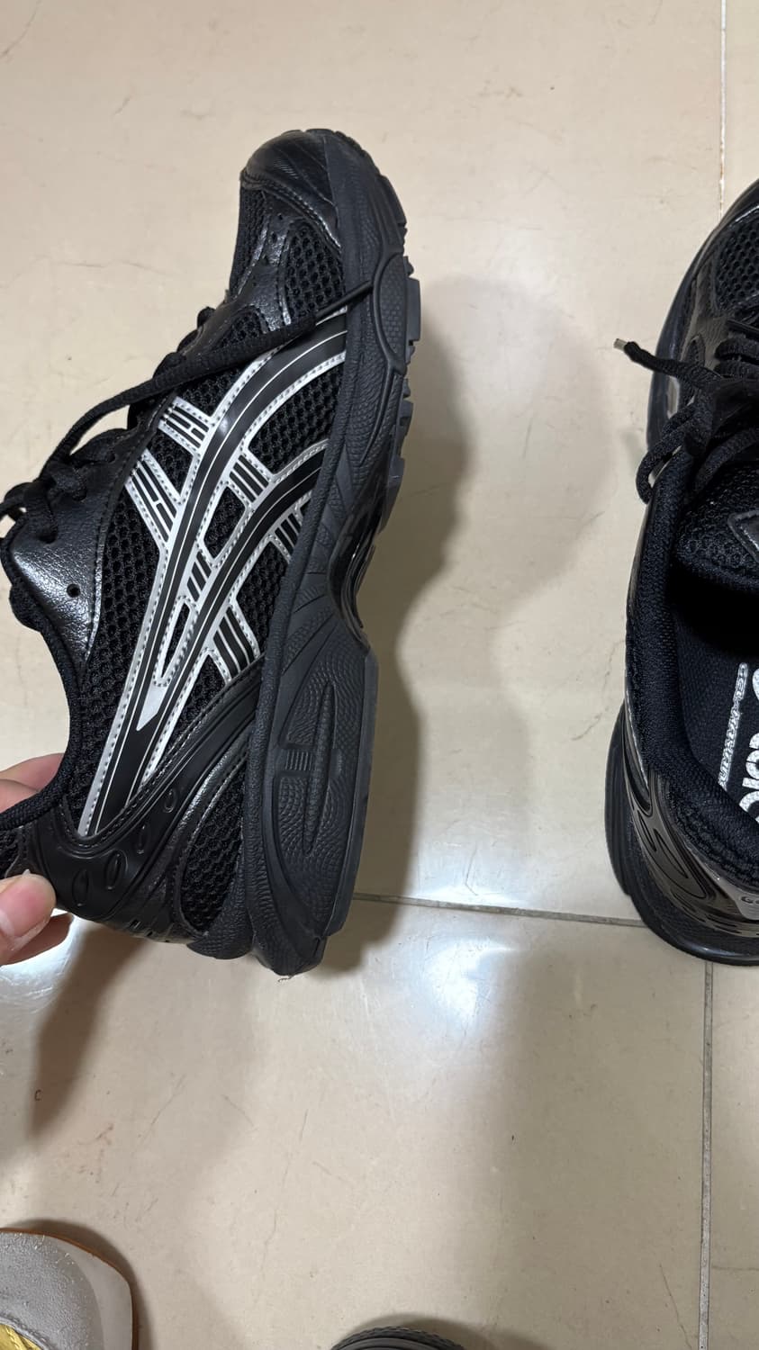 아식스 젤카야노14 블랙 퓨어실버 상품이미지4