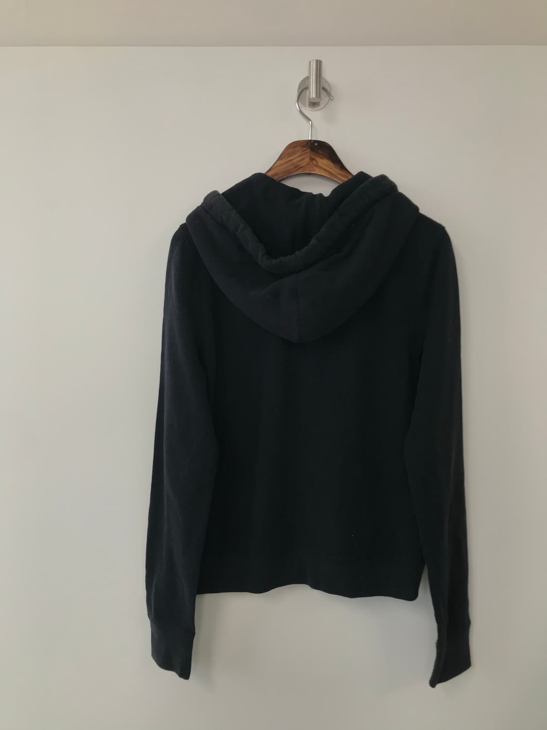 아베크롬비 y2k 와투케 네이비 딱붙 후드집업 상품이미지3