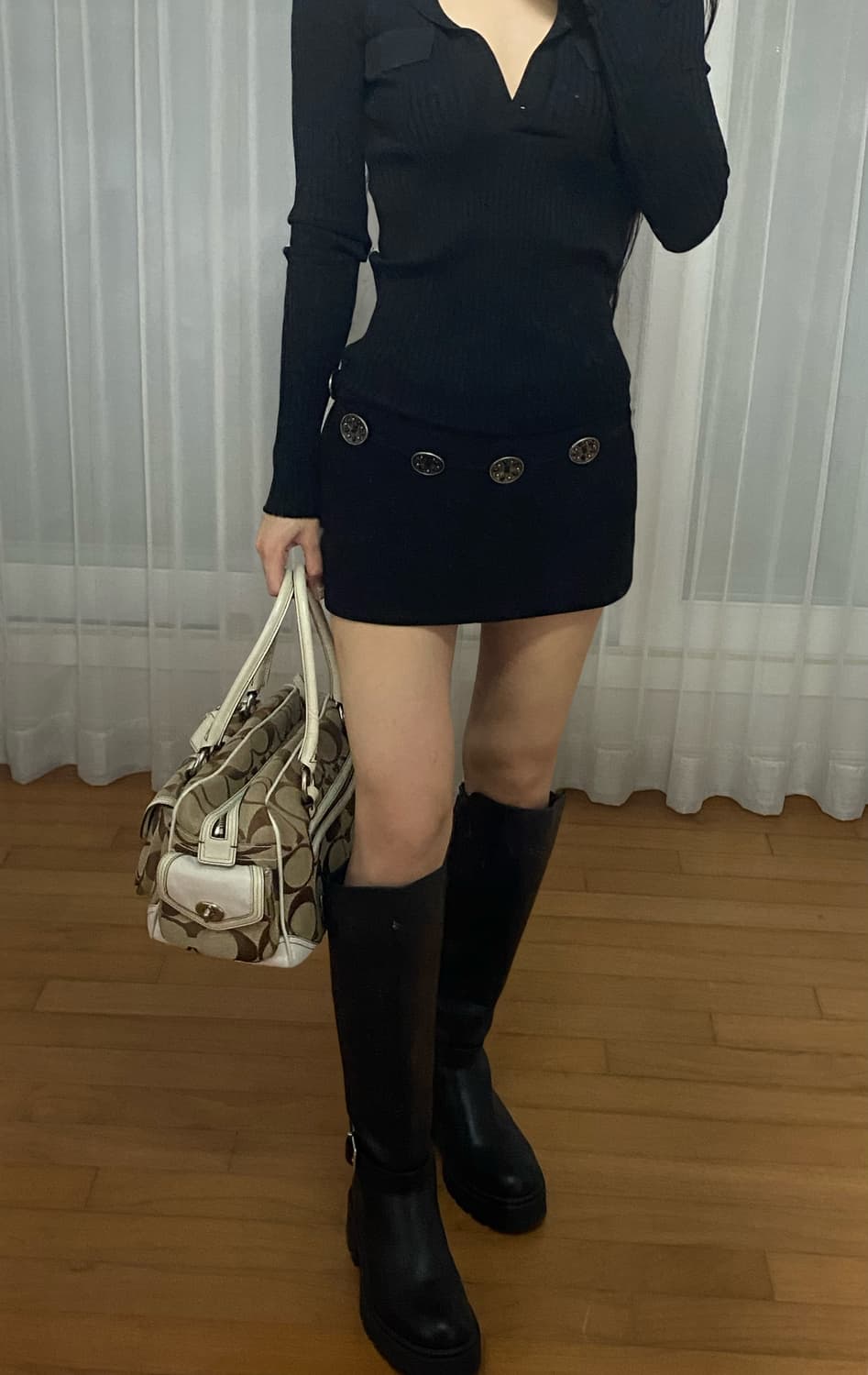 정품 코치 Legacy 시그니처 숄더백 상품이미지3