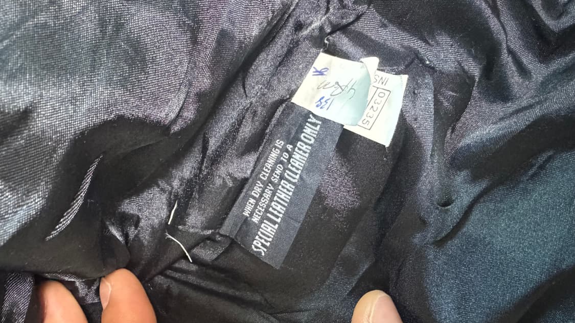 윌슨 카페레이서 레더자켓 상품이미지4