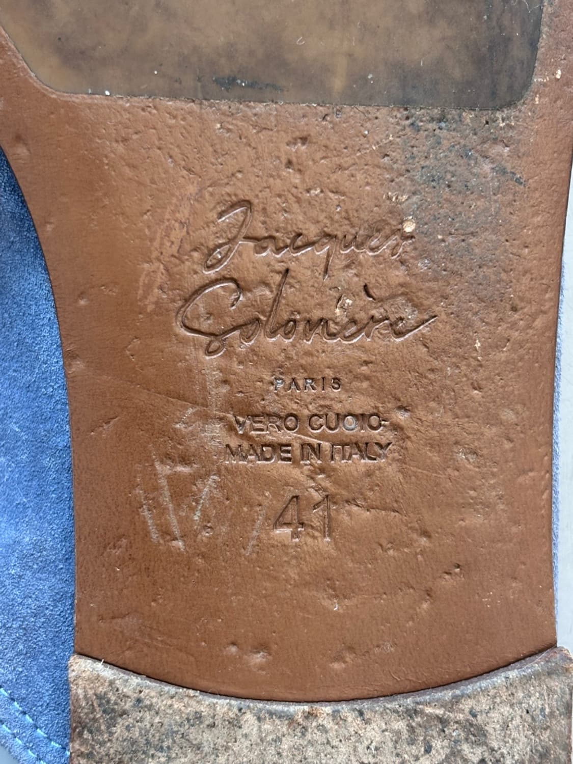 Vintage Jacques Soloviere Suede Sandle 상품이미지8