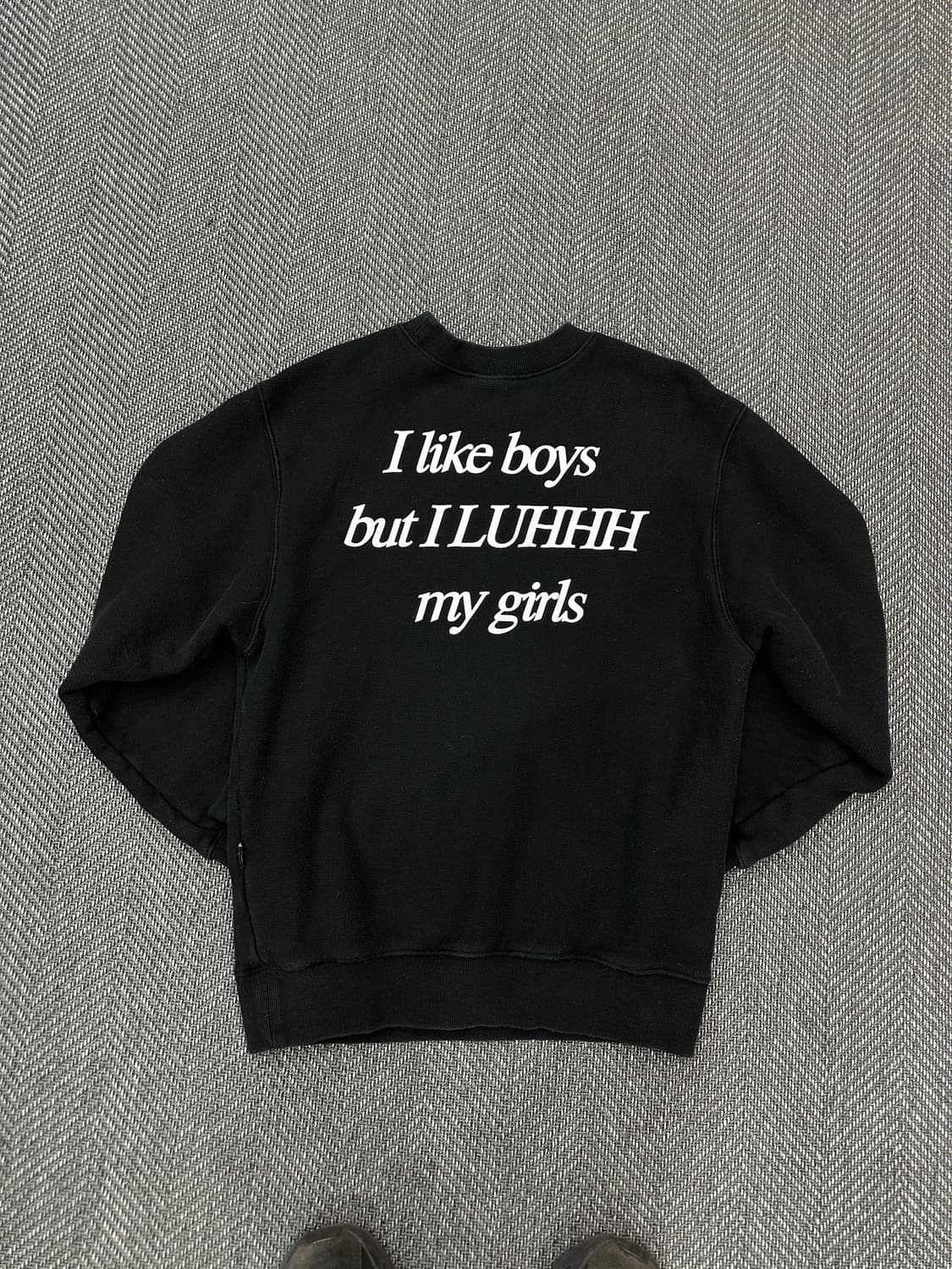 미스치프 블랙 맨투맨  상품이미지5