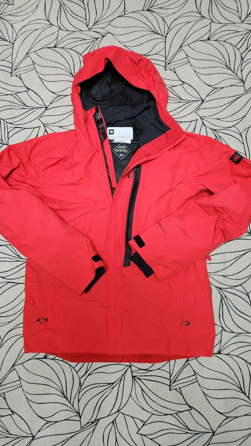 686 고어텍스 보드복 자켓 TRUE RED M사이즈  오버핏 100 상품이미지1