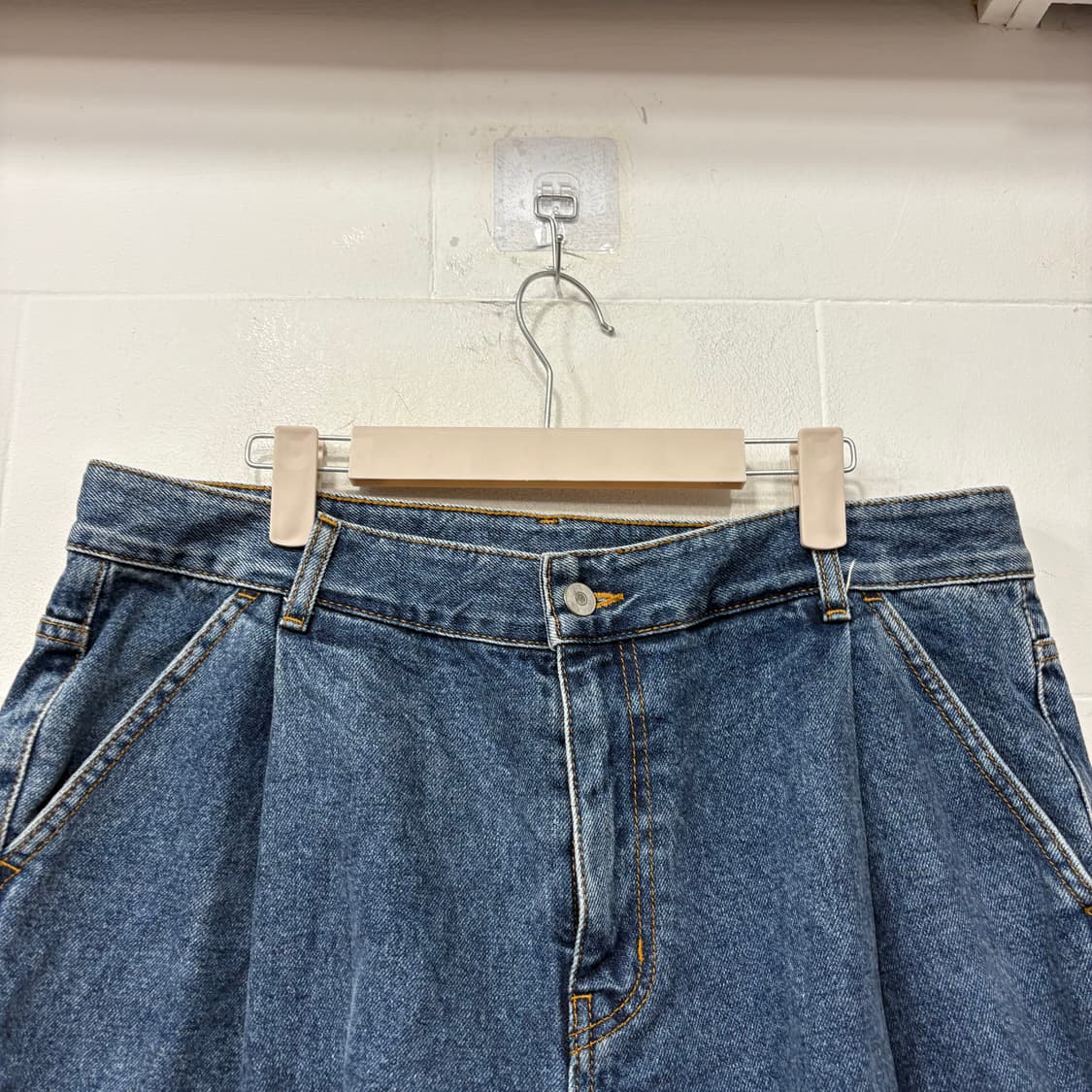 유니폼브릿지 데님 하프팬츠 상품이미지2