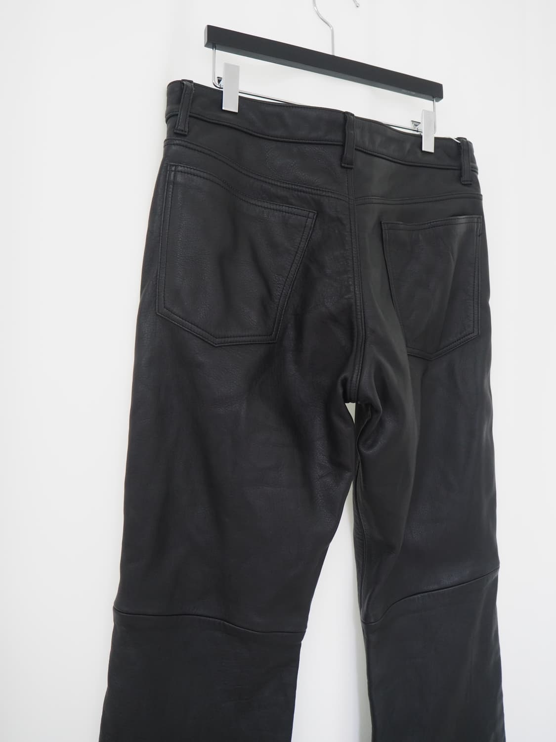 vintage leather boots cut pants 상품이미지5