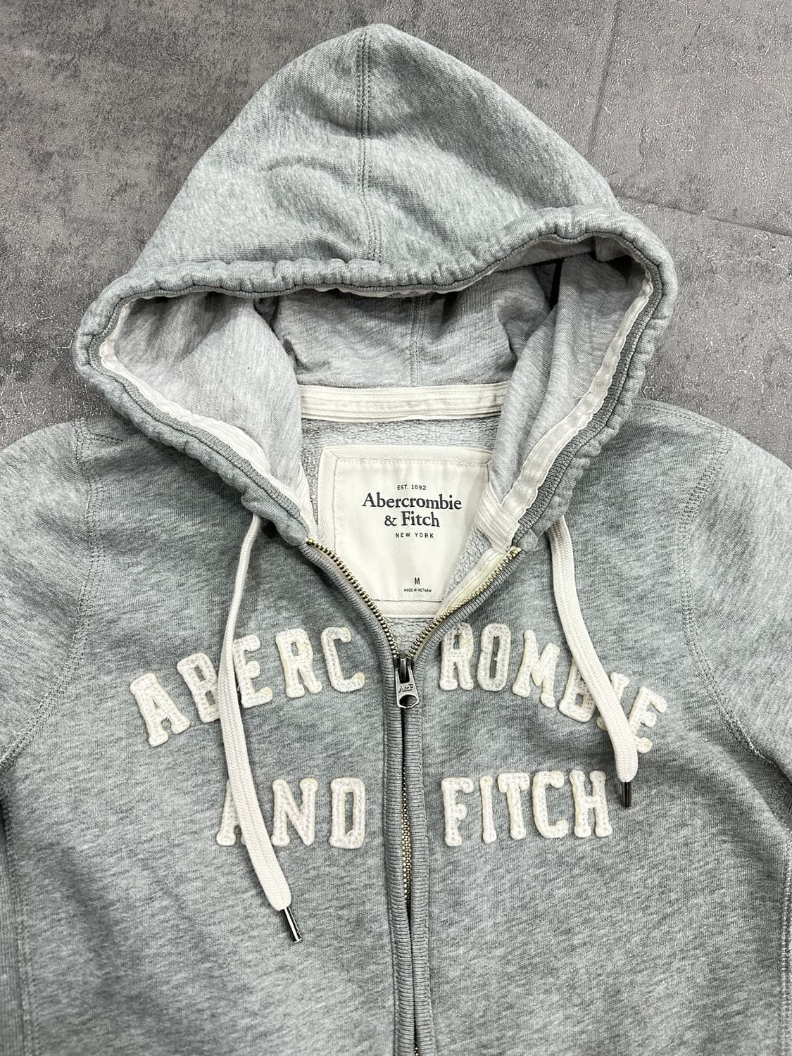 아베크롬비 그레이 후드집업 상품이미지3