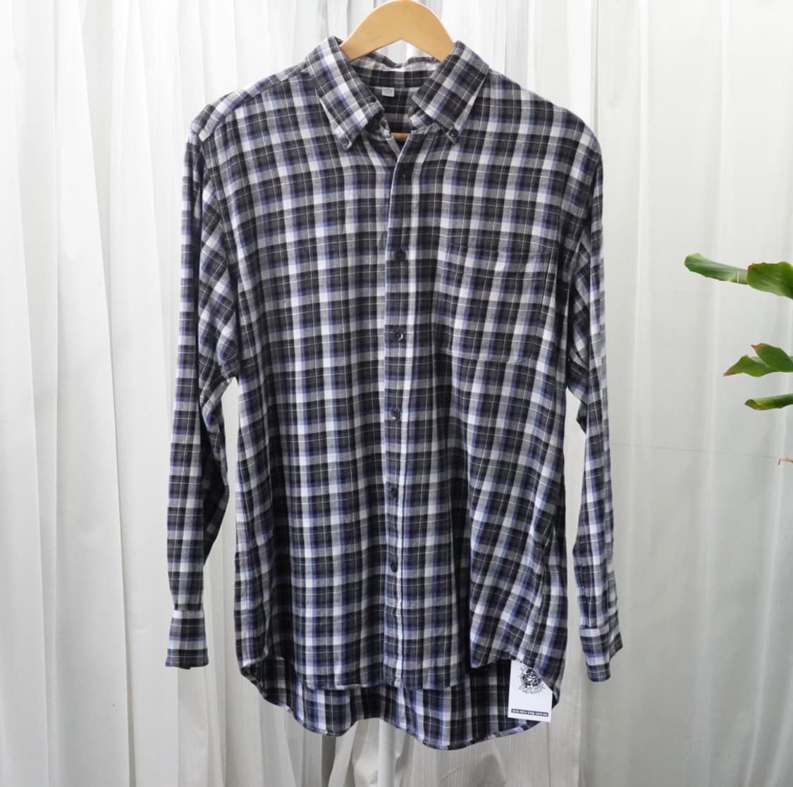 빈티지 체크 셔츠 1980 상품이미지1
