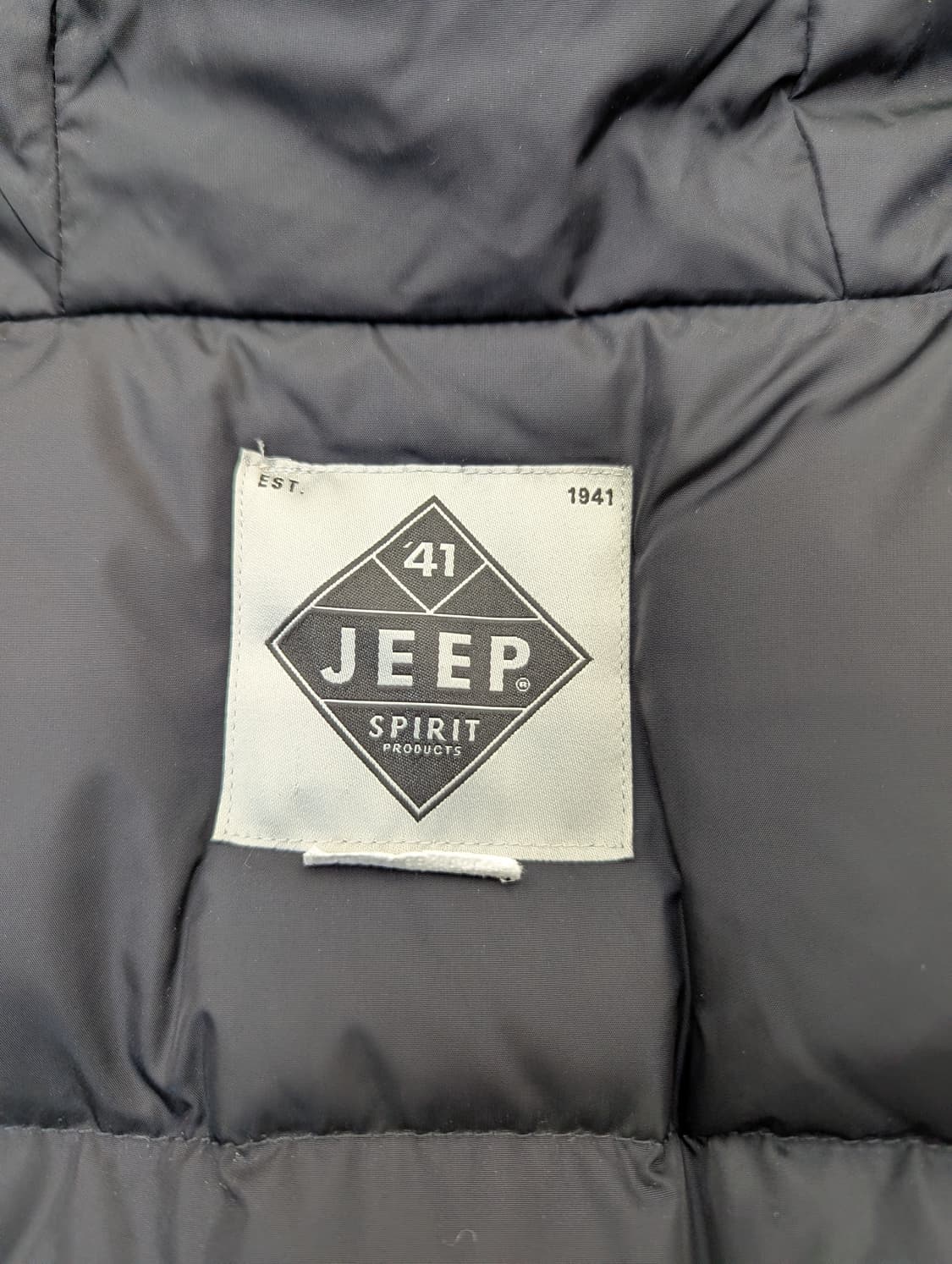 지프 네이비 후드 패딩 점퍼 상품이미지5