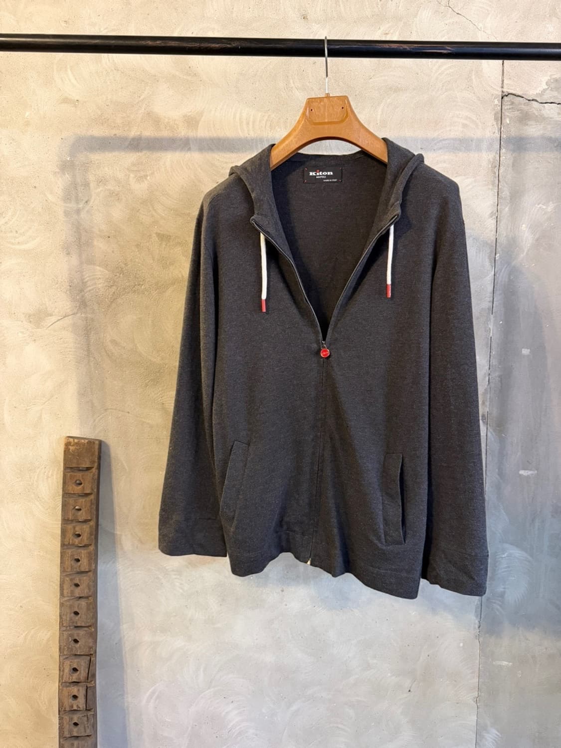 키톤 캐시미어&코튼 후드집업 남성100 상품이미지10