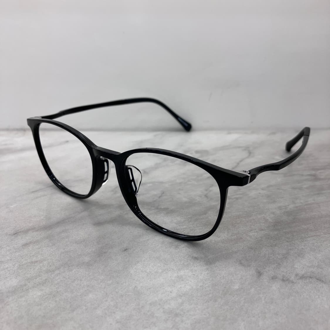 D75 Blueangel 유광 블랙 웰링턴 울템 뿔테 안경 081 상품이미지7