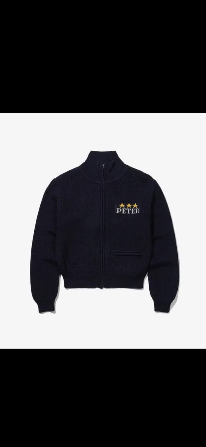 마이네임이즈피터 (W) PETER STAR KNIT ZIP UP 상품이미지1