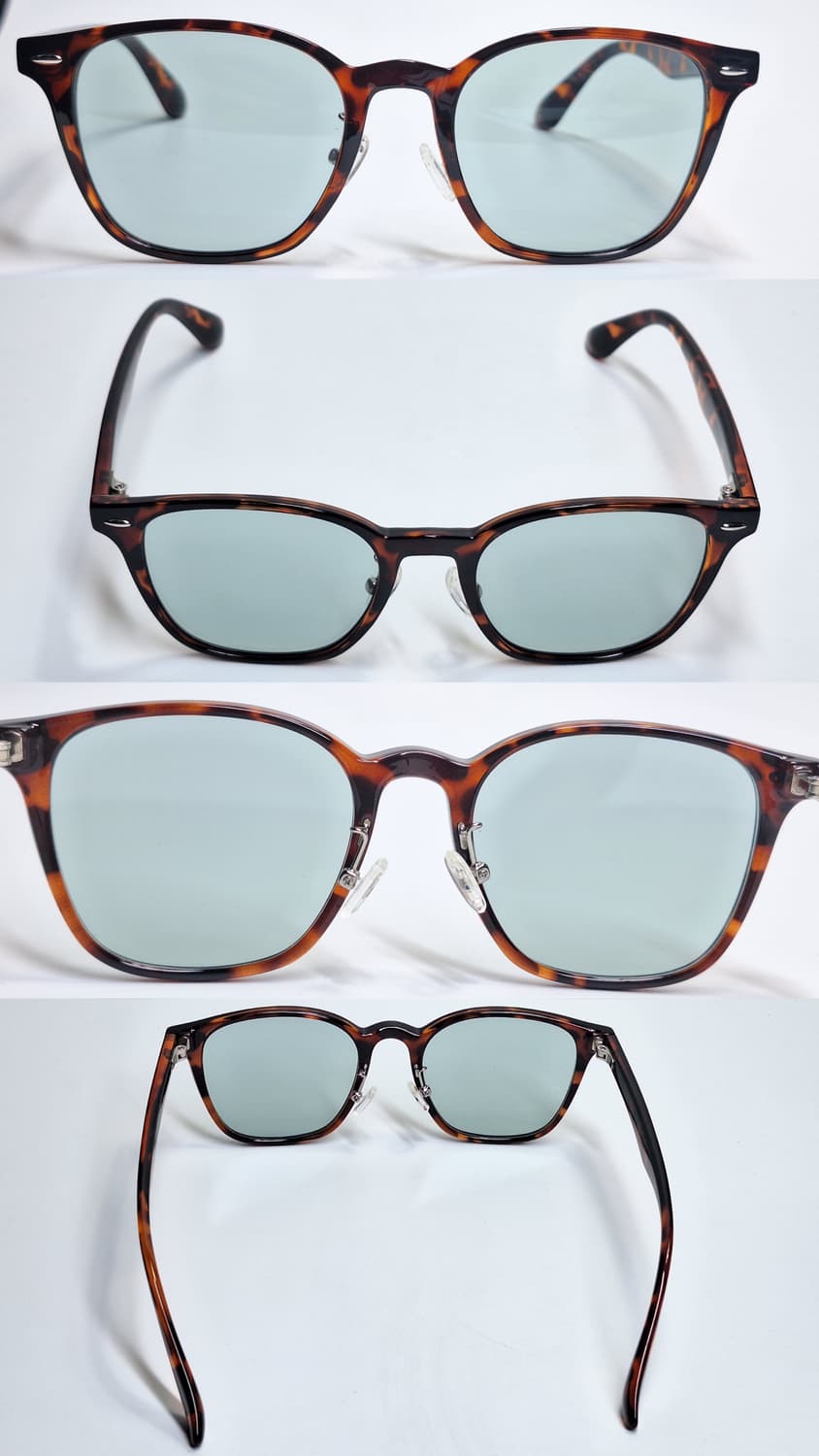 유니클로 호피 스퀘어 선글라스 겸 안경테 361-453710 일본 수입 상품이미지3