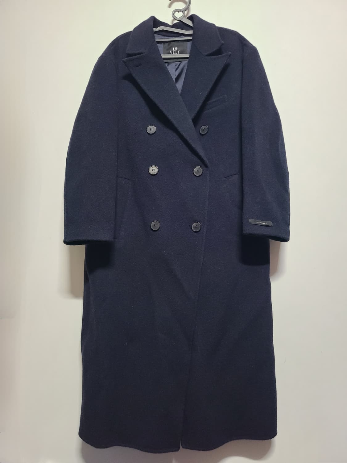 임블리 블리라벨 핸드메이드 롱코트 상품이미지8