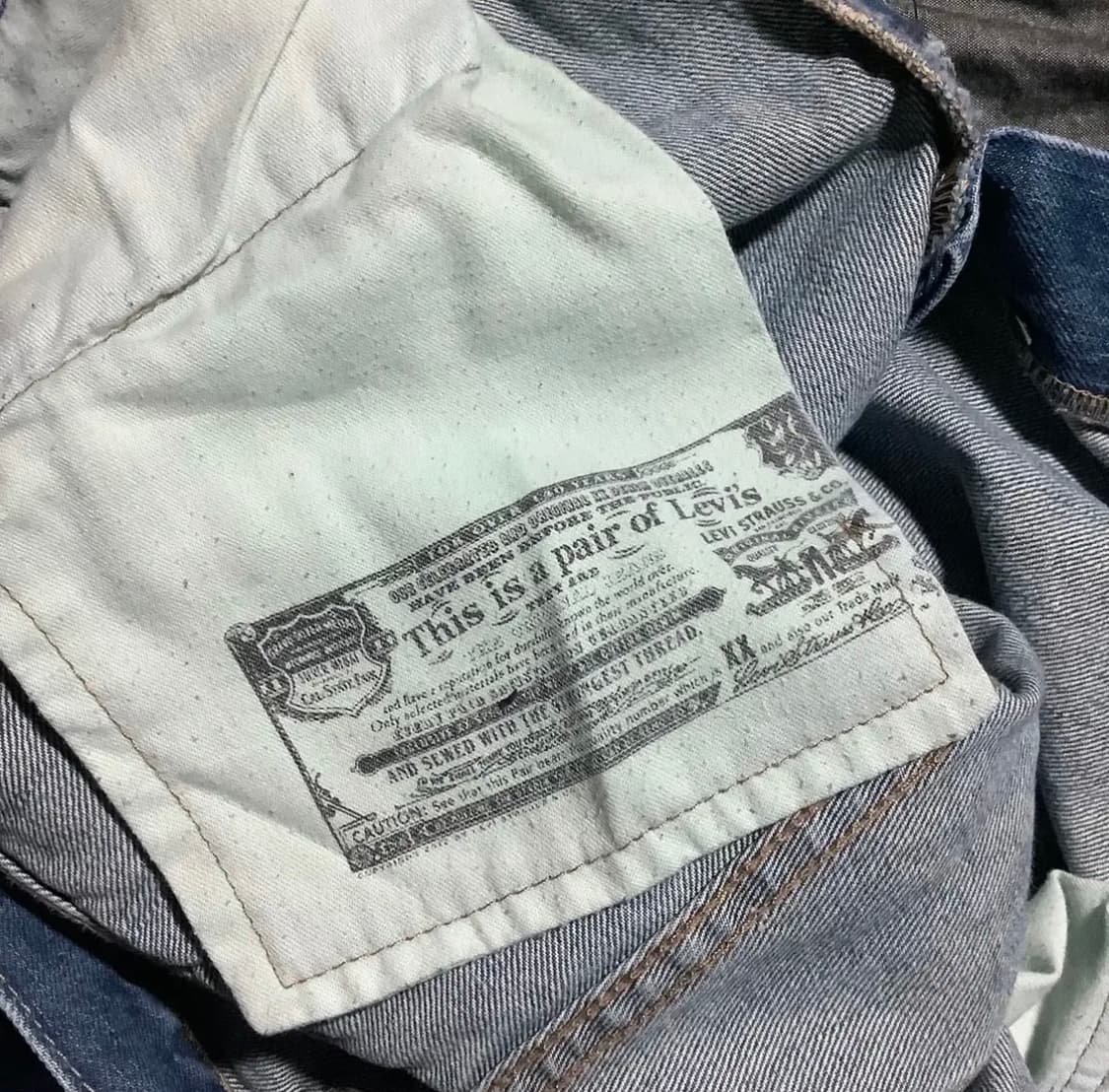 501 Blue Denim Pants 상품이미지9