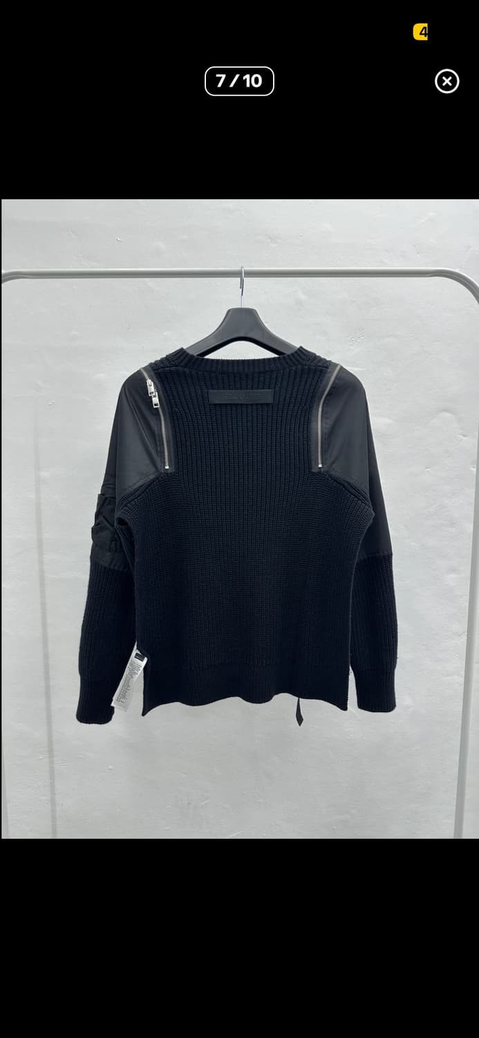 디젤 해체주의 크루넥 니트 상품이미지7