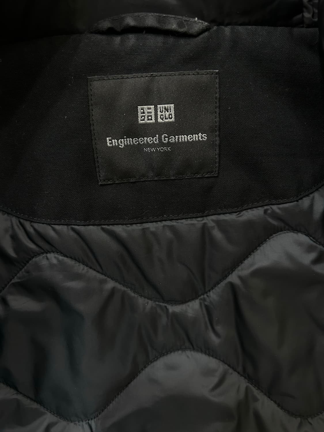[L]유니클로x엔지니어드가먼츠 유틸리티 퍼프테크 자켓/블랙 상품이미지5
