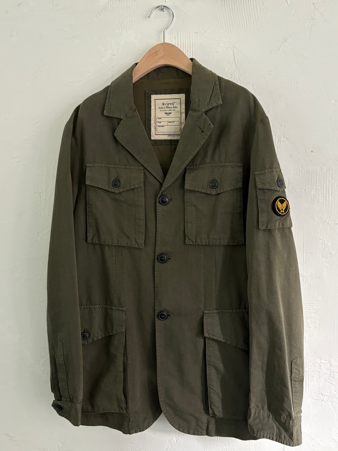 Avirex 아비렉스 밀리터리 사파리 자켓 상품이미지1