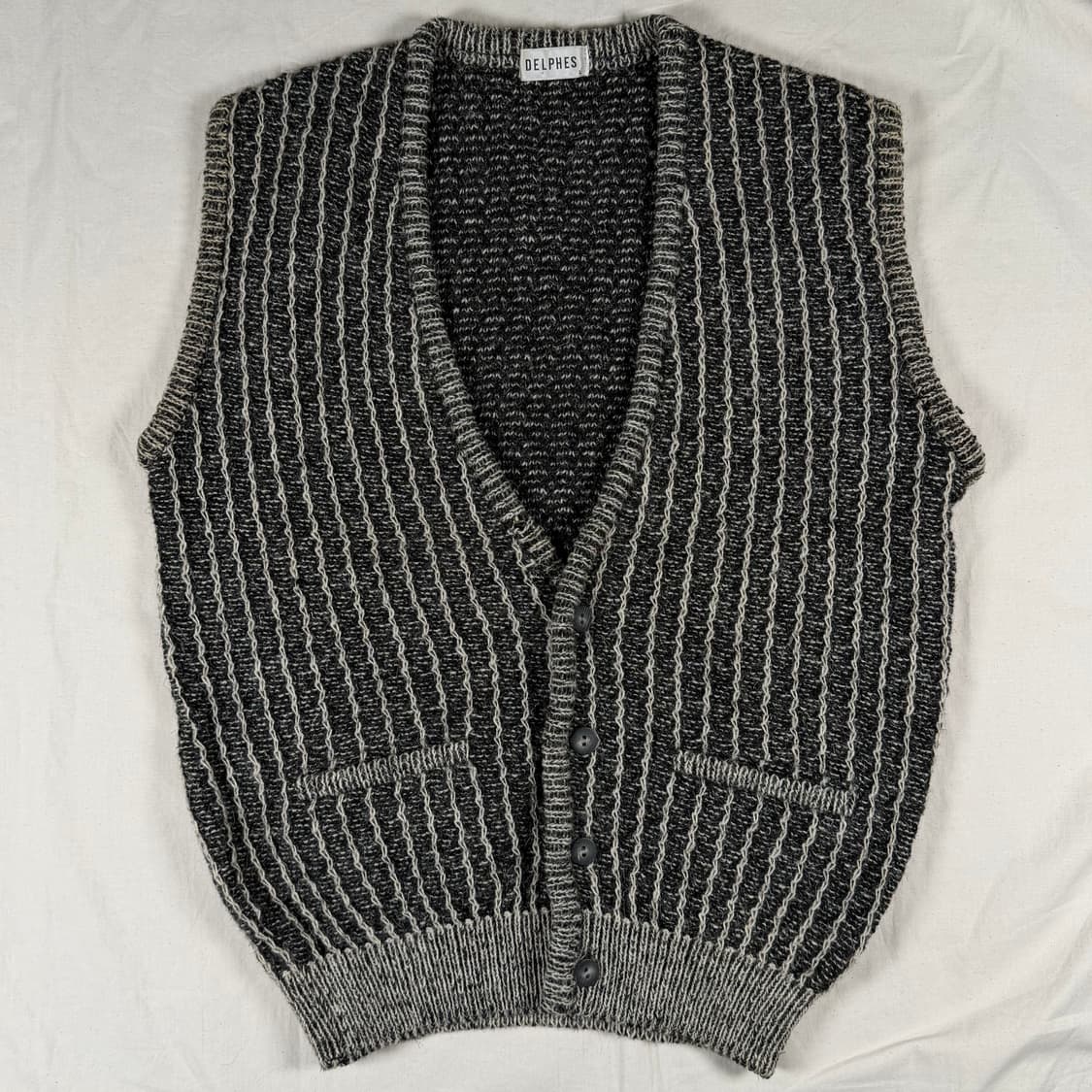 빈티지 니트 조끼 베스트 상품이미지1