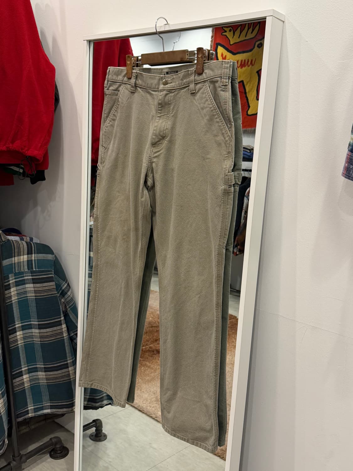 Carhartt 칼하트 덕 캔버스 싱글니 카펜터 워크 팬츠 (36) 상품이미지1