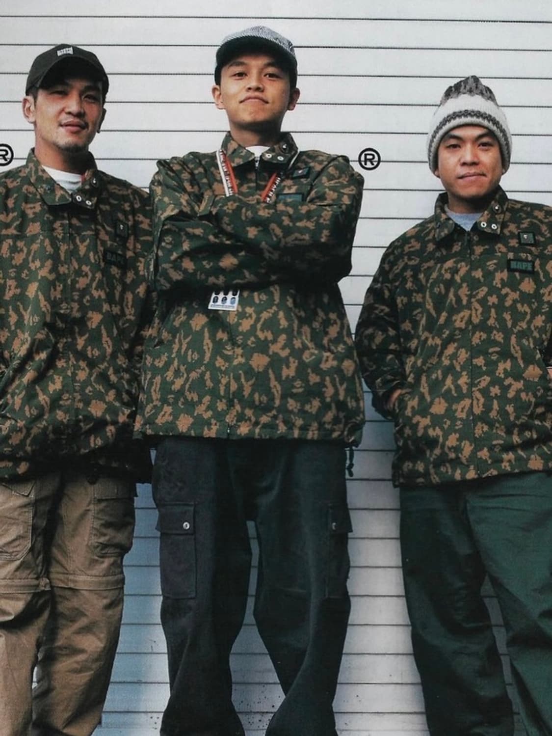 니고 베이프 카모 컨버터블 자켓 상품이미지5