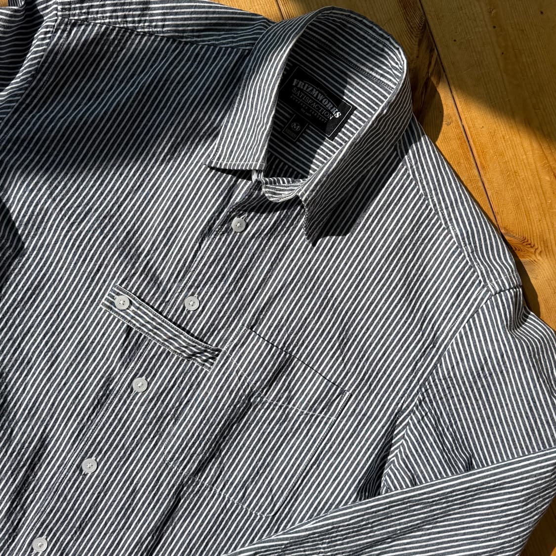 프리즘웍스 루프 스트라이프 셔츠 상품이미지4