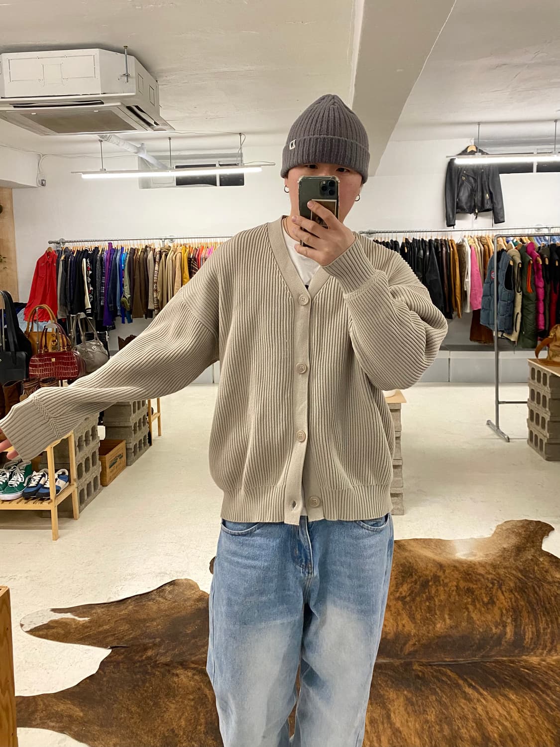 FREAK'S STORE oversize cardigan 프릭스스토어 상품이미지2