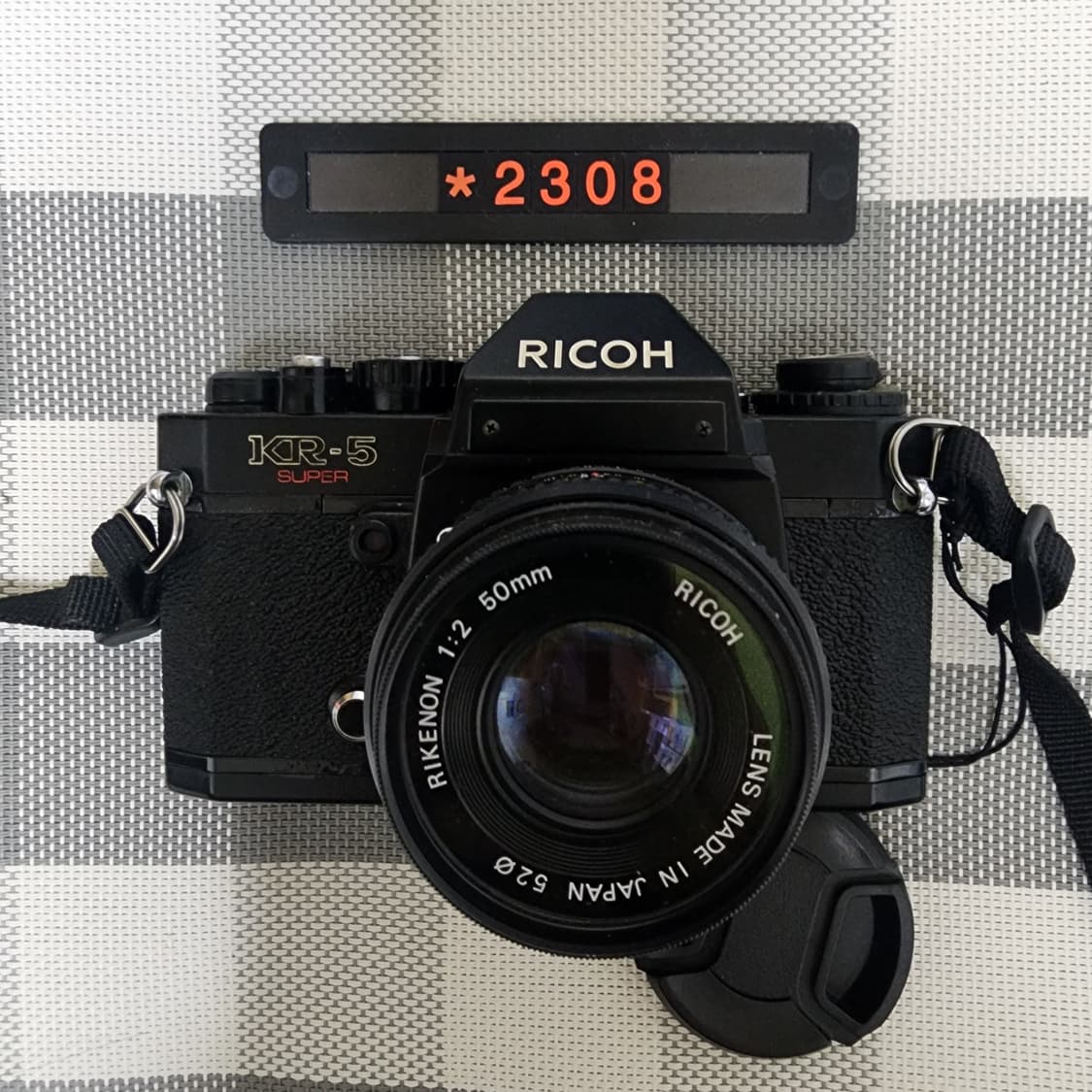 리코 KR-5 슈퍼 필름카메라 1대2 단렌즈 상품이미지1