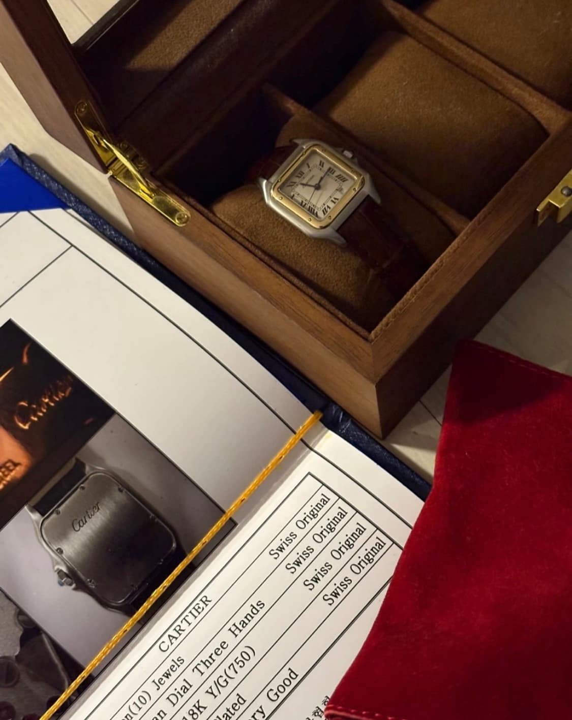 [M]까르띠에 팬더 콤비 미디움 상품이미지10