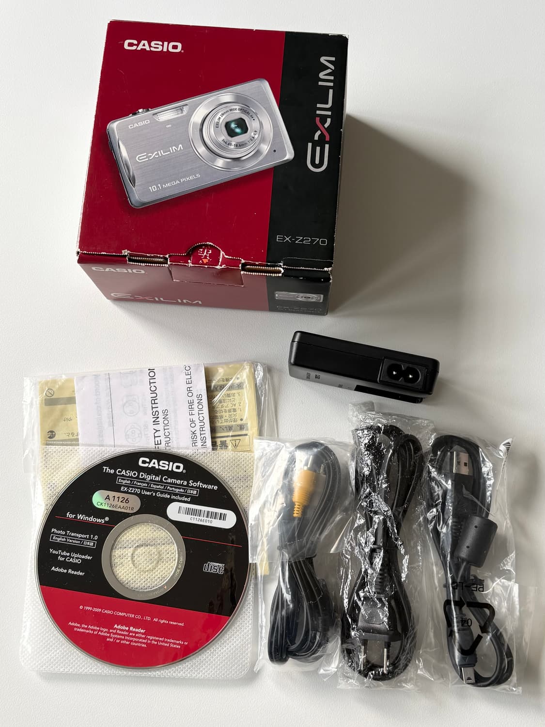 [풀박스/A급] 카시오 엑슬림(엑실림) EX-Z270 상품이미지8