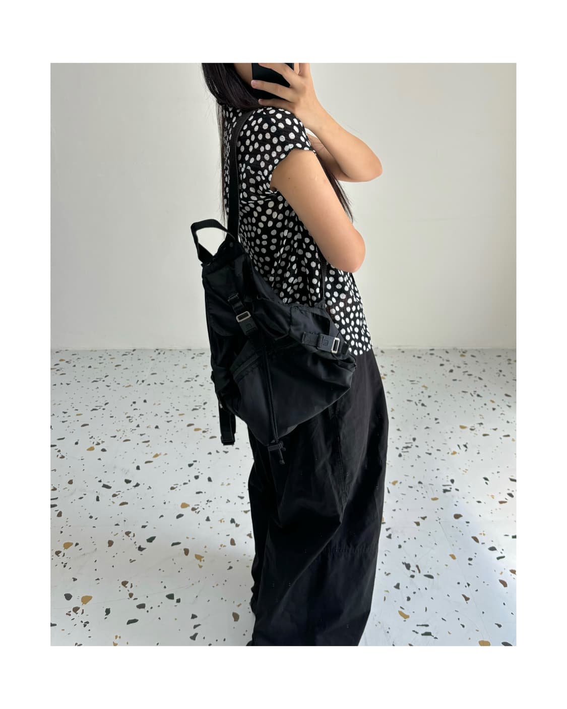 빈티지 미니 백팩 상품이미지7