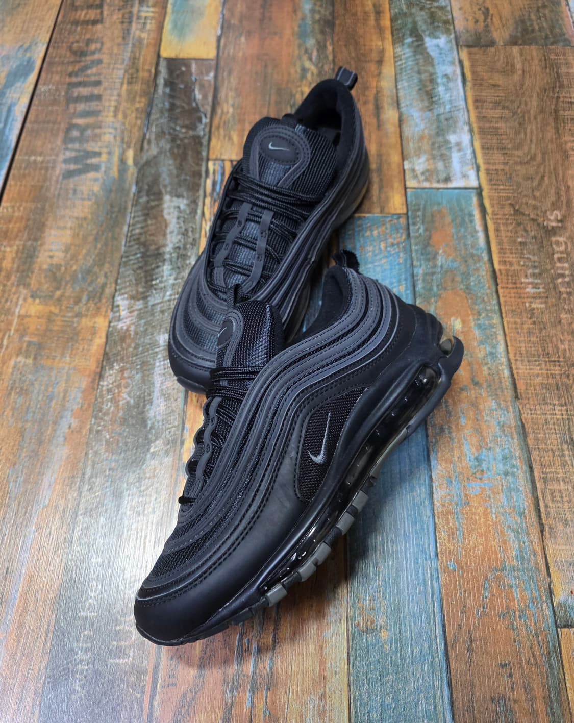 나이키 에어맥스 97 블랙 다크 그레이 / 6반 (235) 상품이미지3