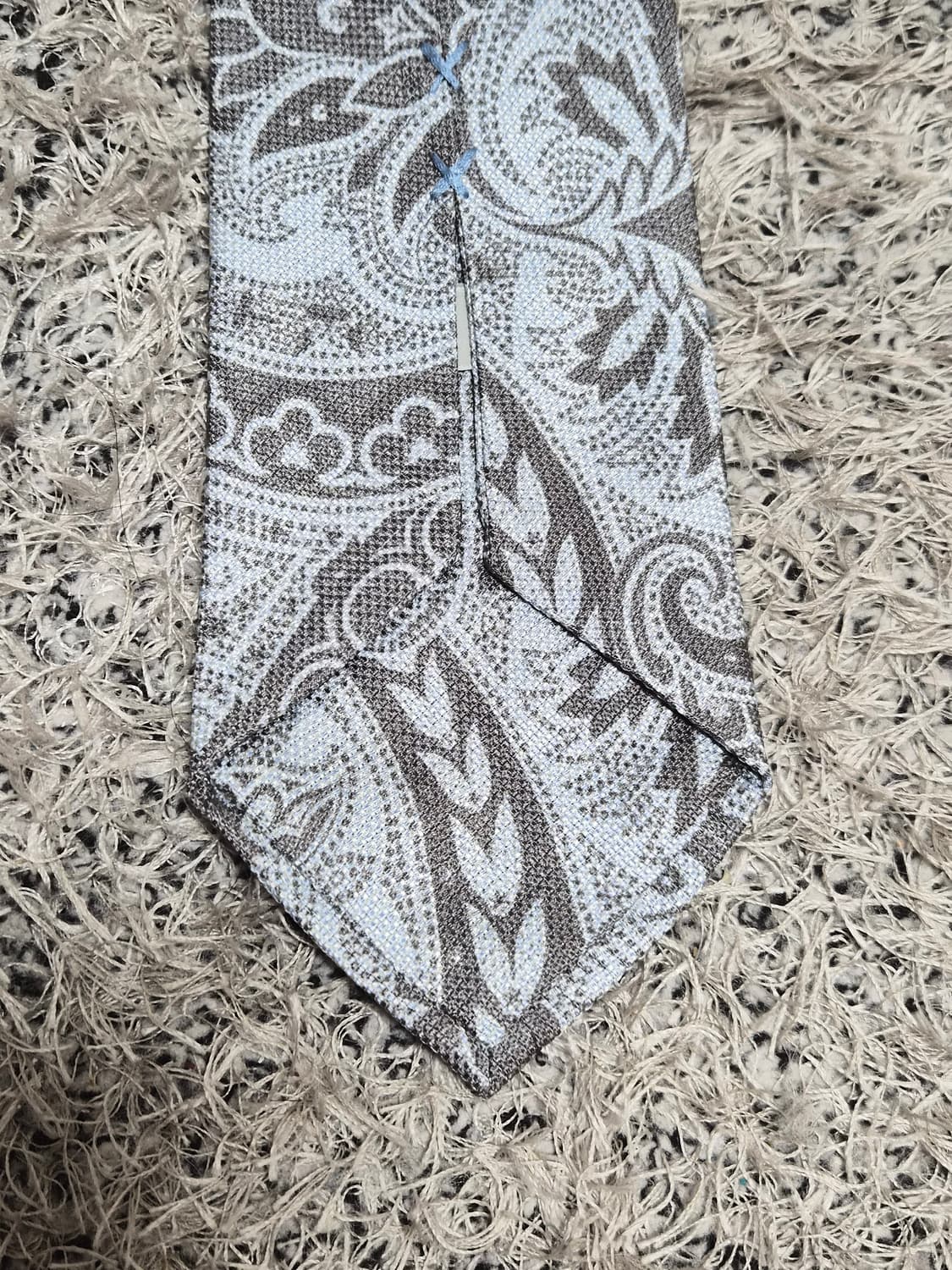 에르메네질도제냐Zegna 페이즐리 넥타이 Free - N29 상품이미지3