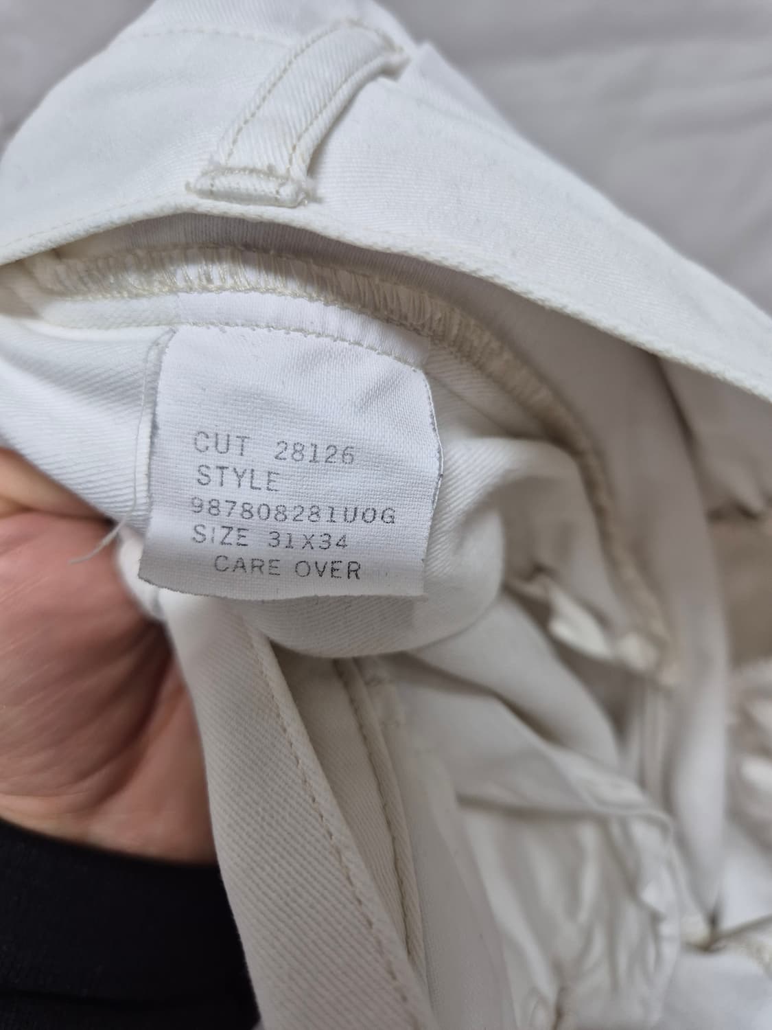 90's usa 폴로 치노 화이트 상품이미지5